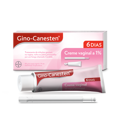 Gino-Canesten Creme Vaginal Antifúngico 1% Wells Image 1