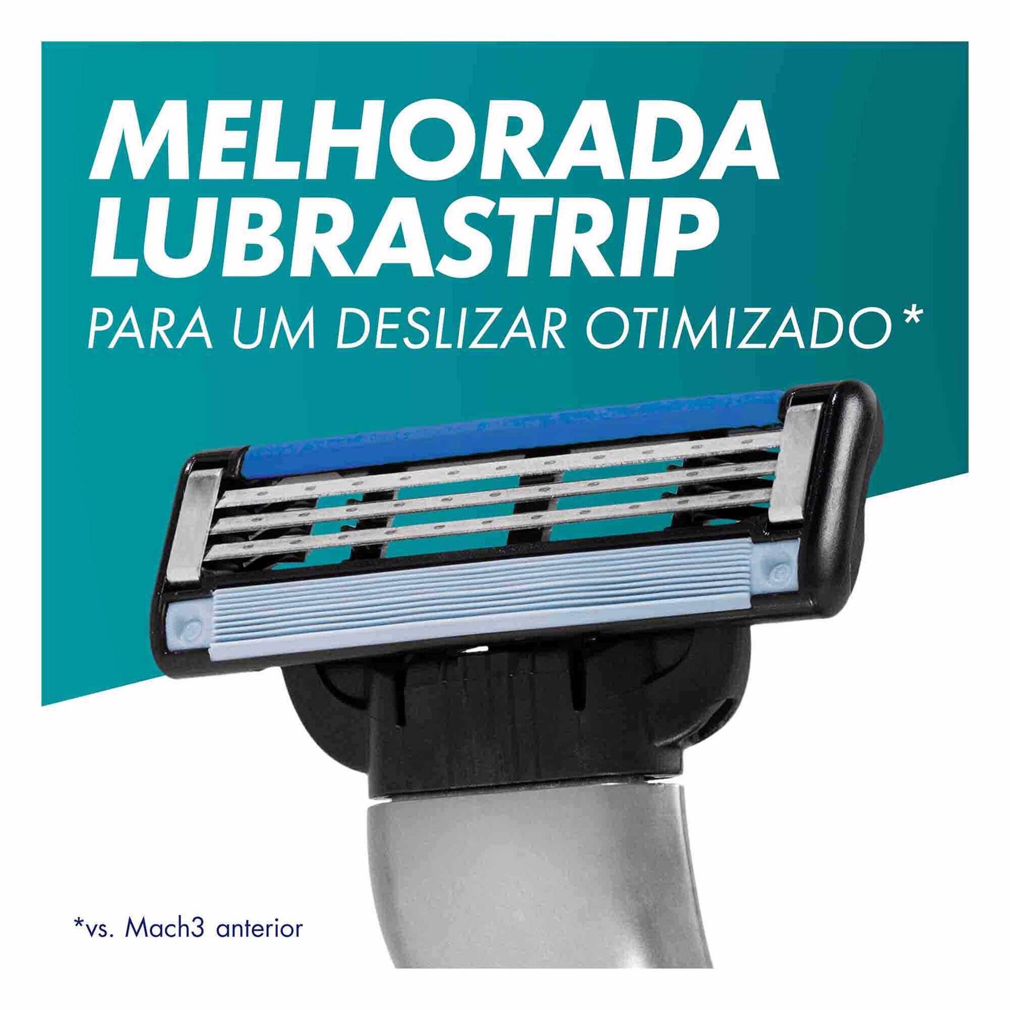 Recargas Lâmina de Barbear Mach 4