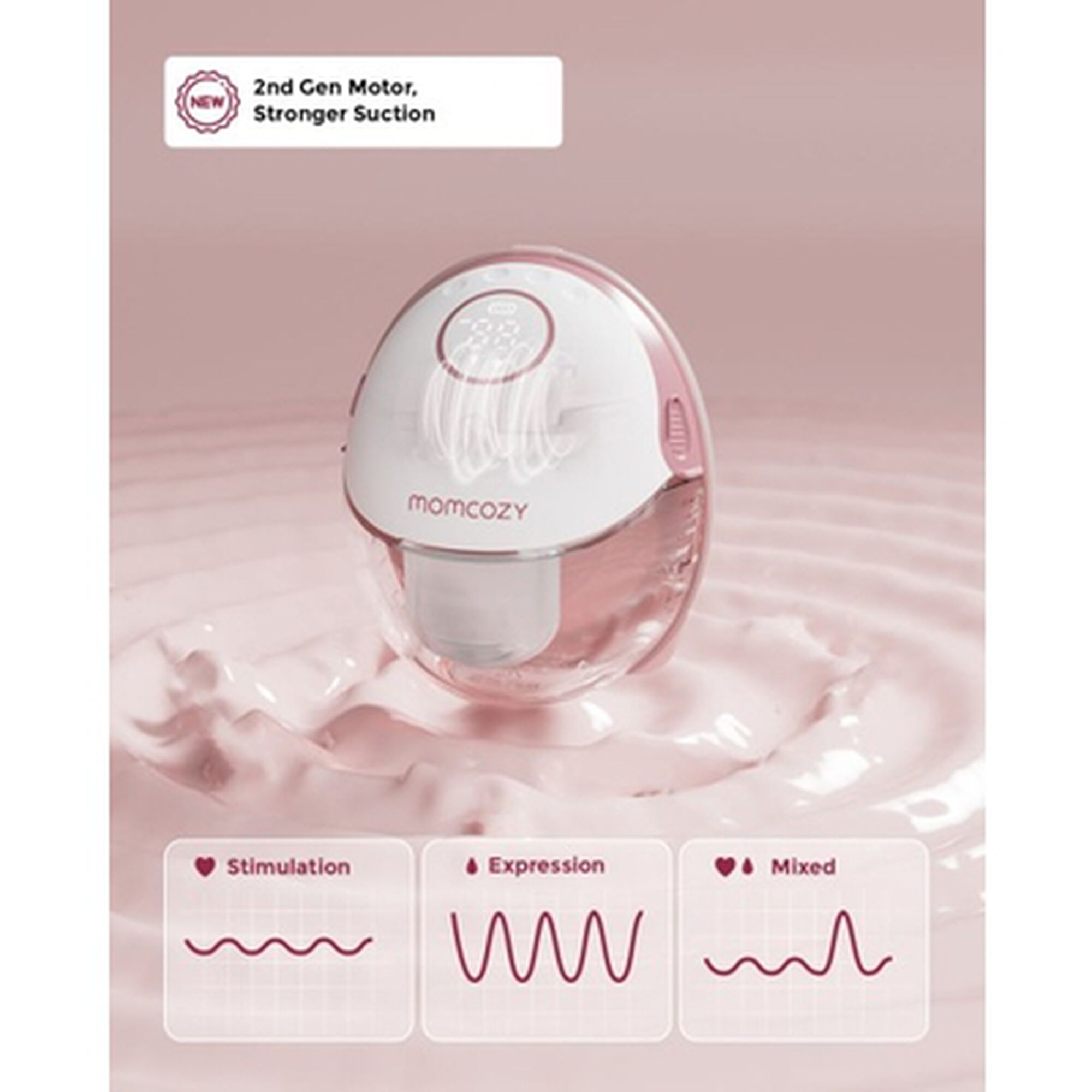 Double M6 Wearable Electric Breast Pump
