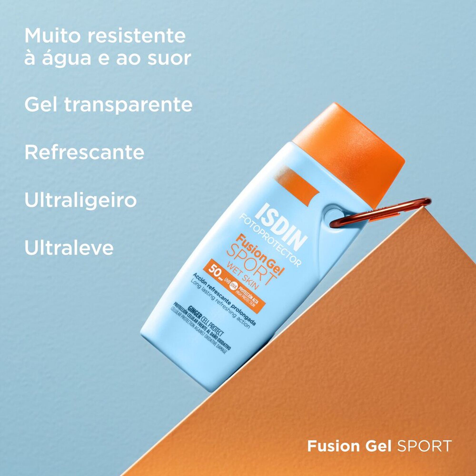 Protetor Solar Corpo Fusion Gel Sport SPF50