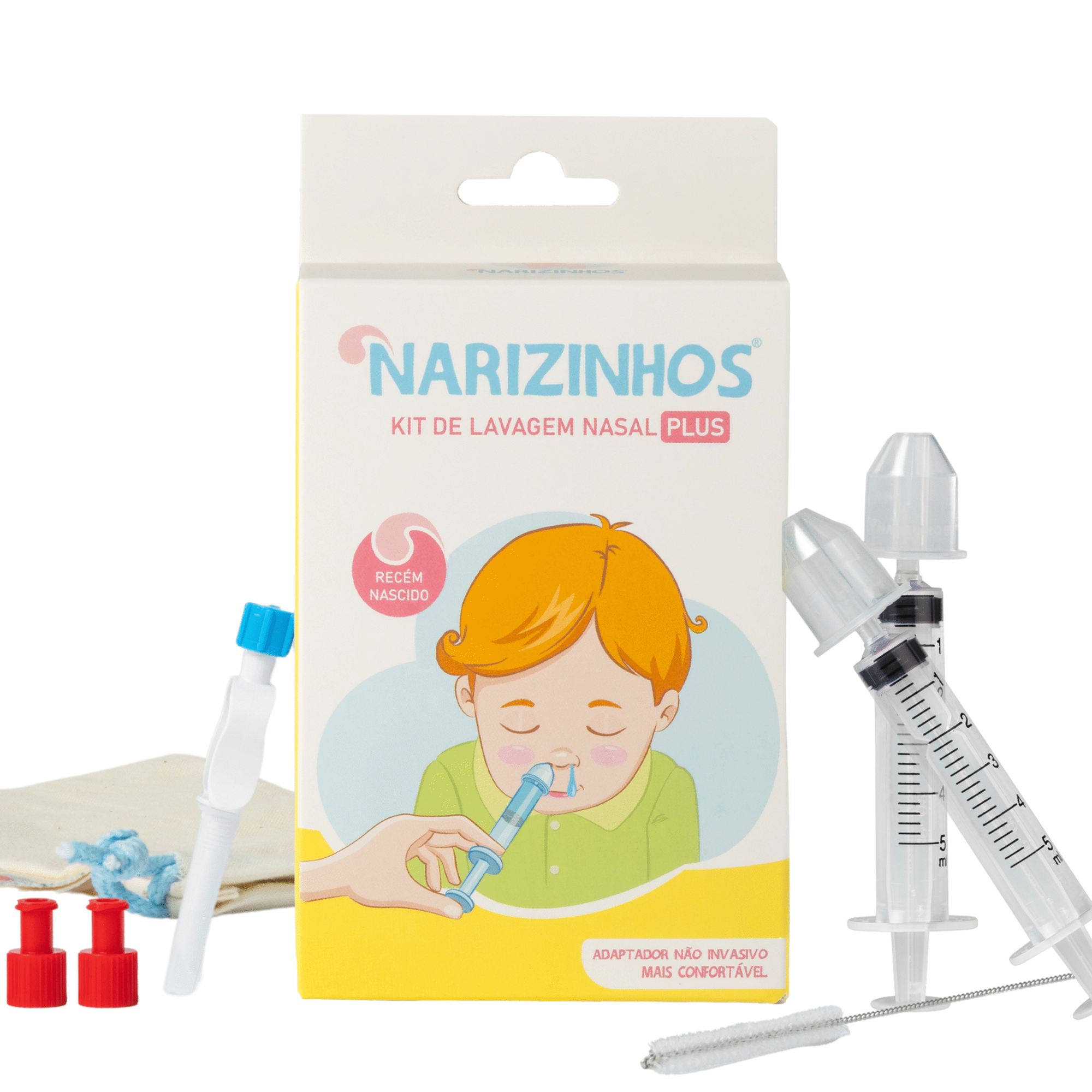Kit Lavagem Nasal Recém Nascido Plus 0-6m