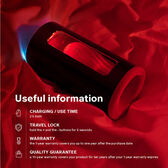 Masturbador Masculino F1S V2 Black Red Wells Image 6