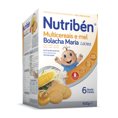 Papa Bebé Multicereais Mel Bolacha Maria Wells Image 1