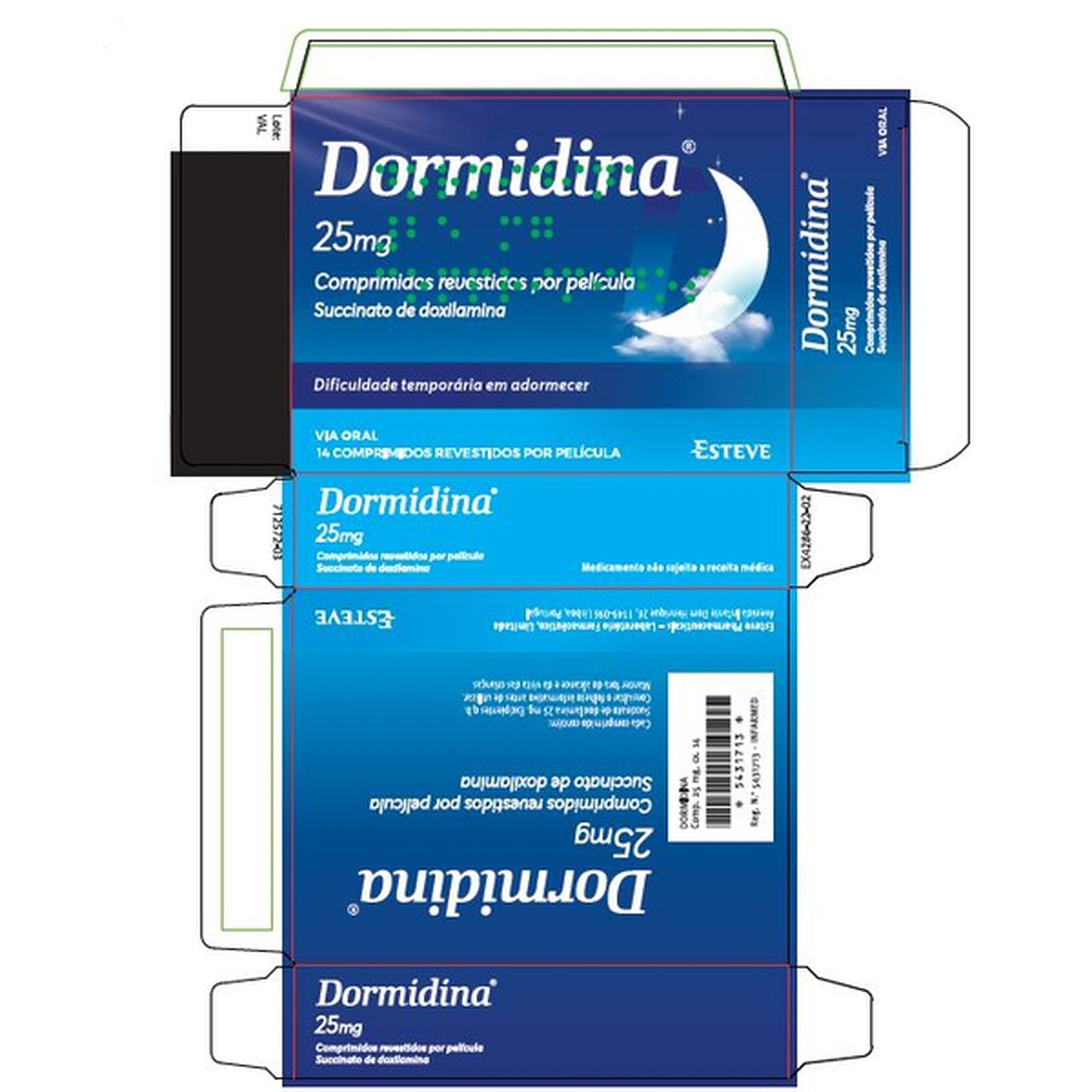 Dormidina 25 mg