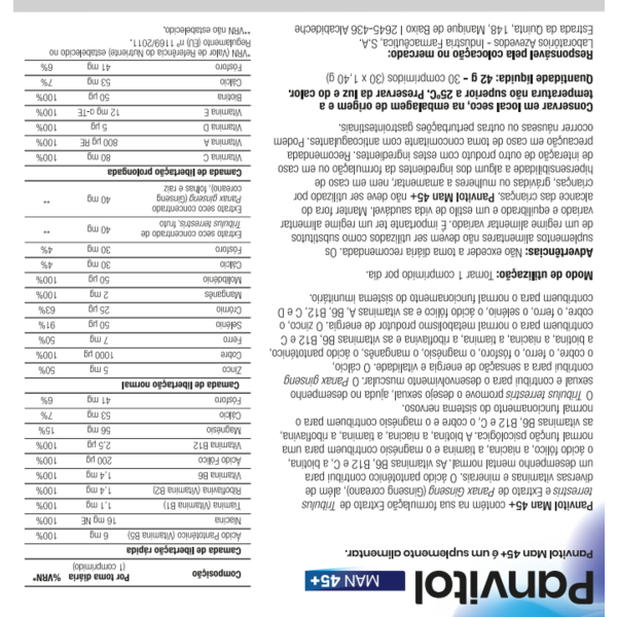 Man 45+ Tecnologia Tricamada