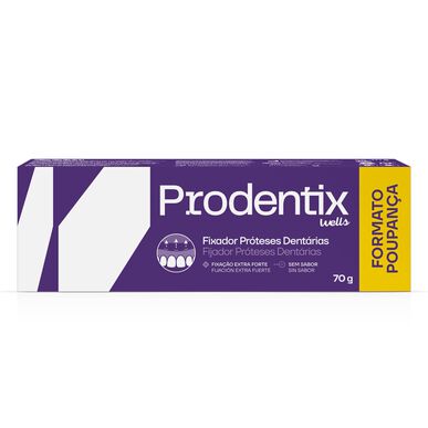 Creme Fixador Próteses Dentárias Prodentix 70 gr Wells Image 1
