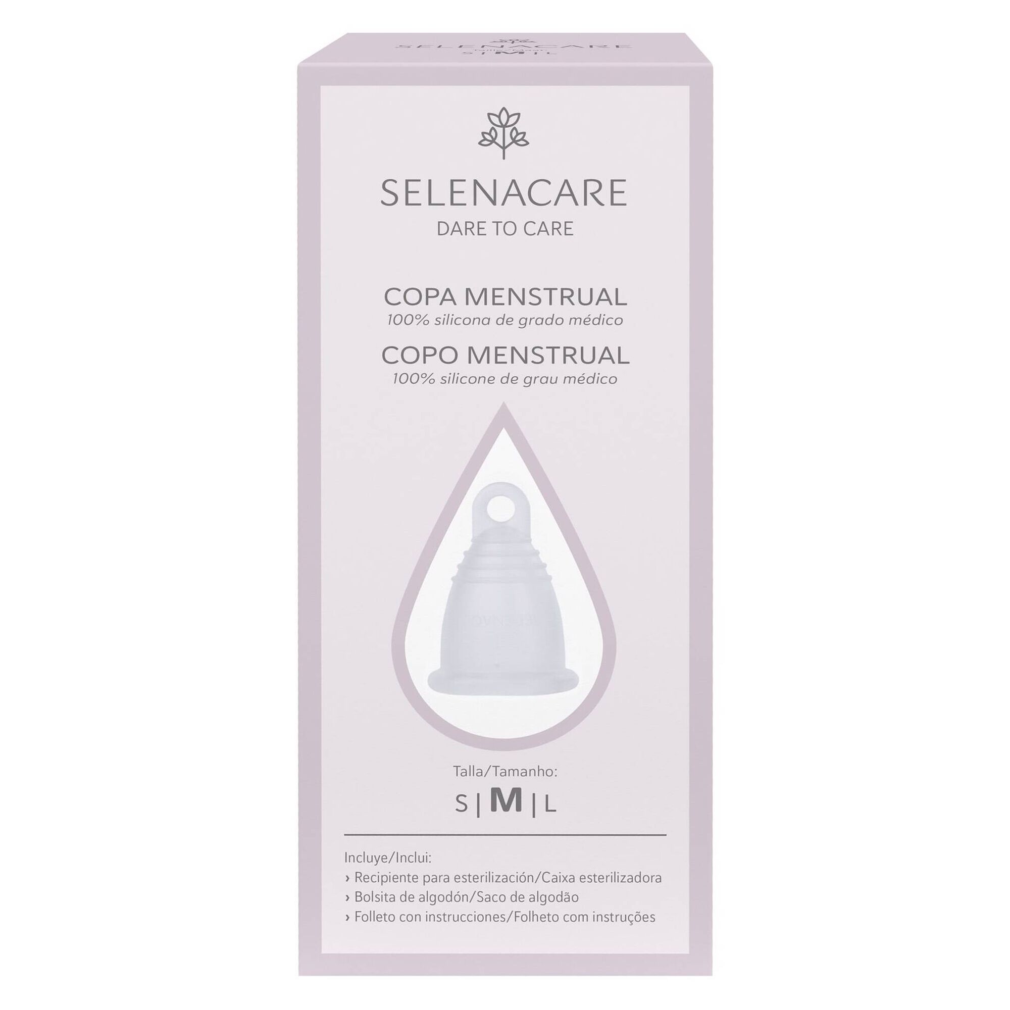 Copo Menstrual Transparente M