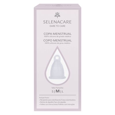 Copo Menstrual Transparente M