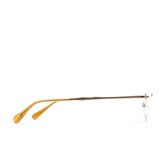 Armação Óculos Pure Titanium Dourado 06 Wells Image 3