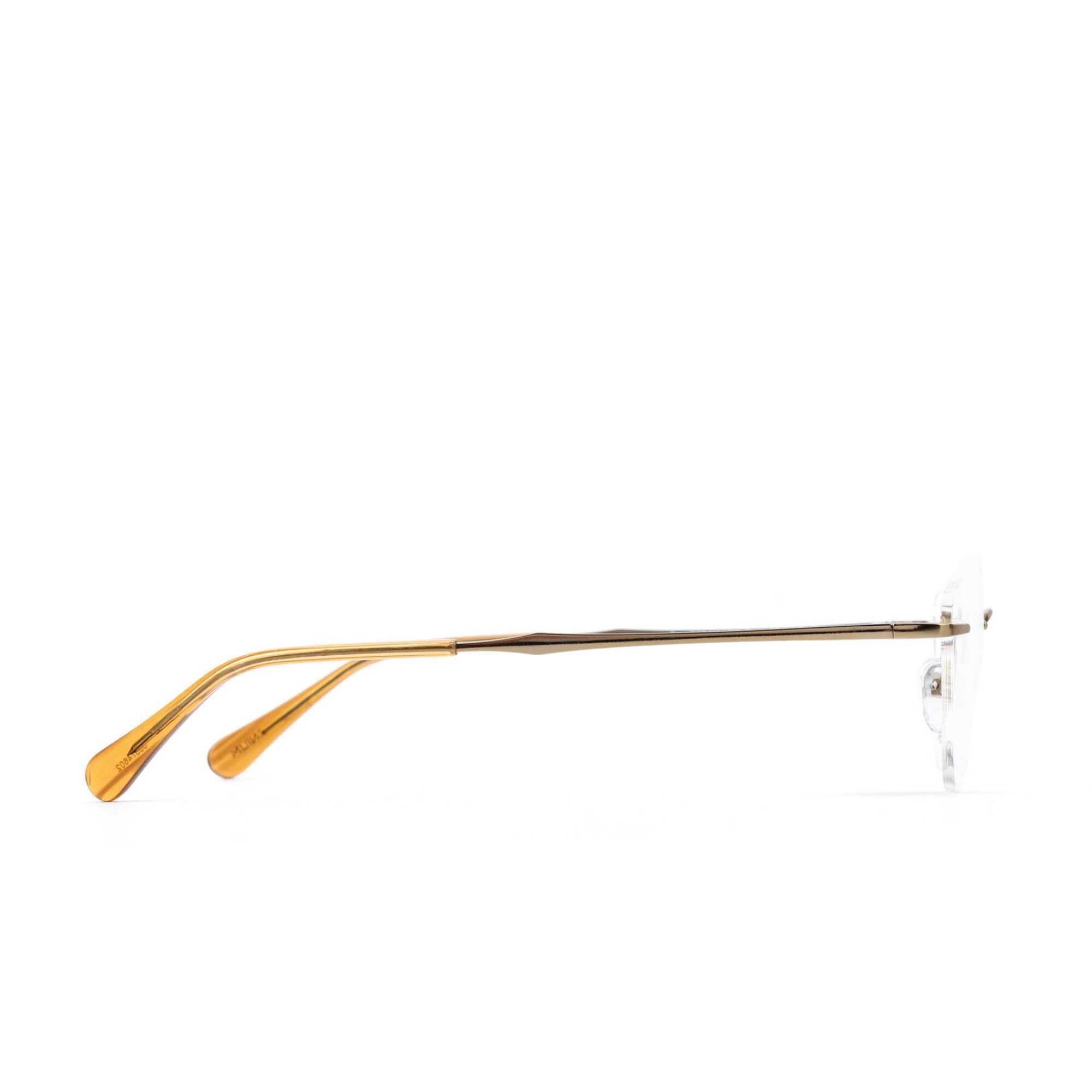 Armação Óculos Pure Titanium Dourado 06