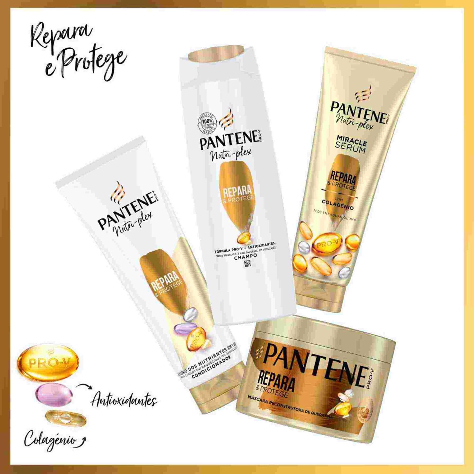 Champô Nutri-Plex Repara e Protege 3em1