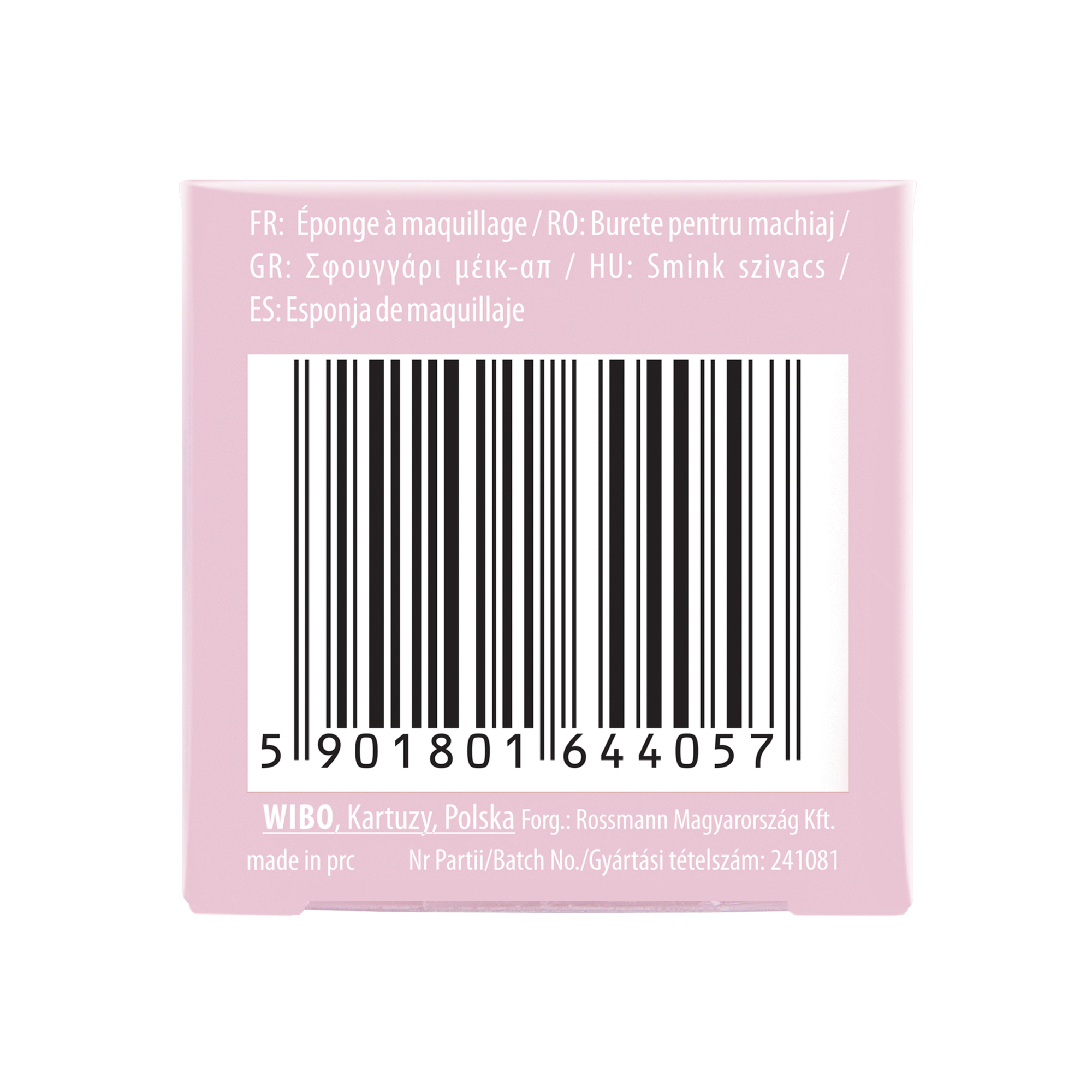 Esponja Maquilhagem Flock