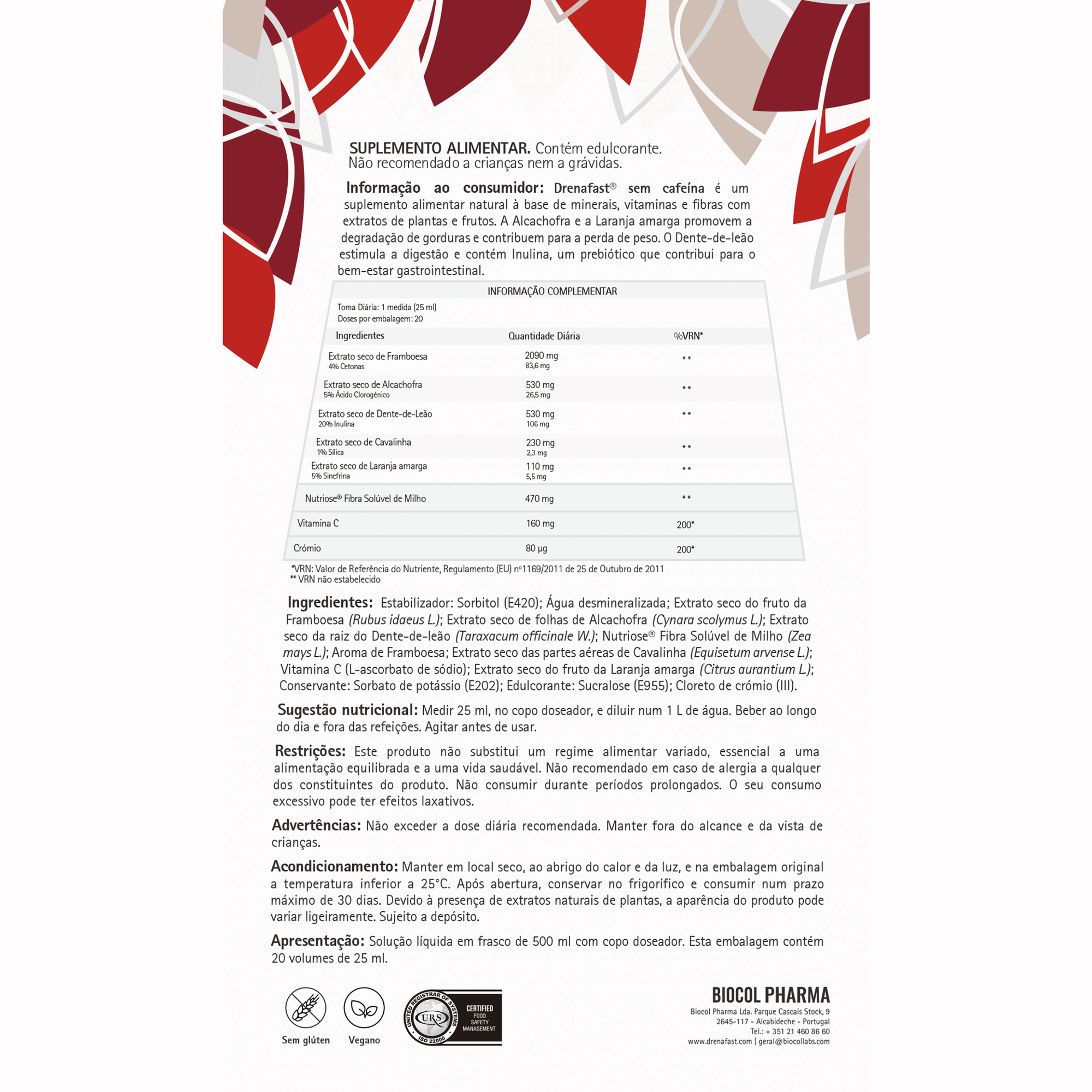 Raspberry Ketone Sem Cafeína