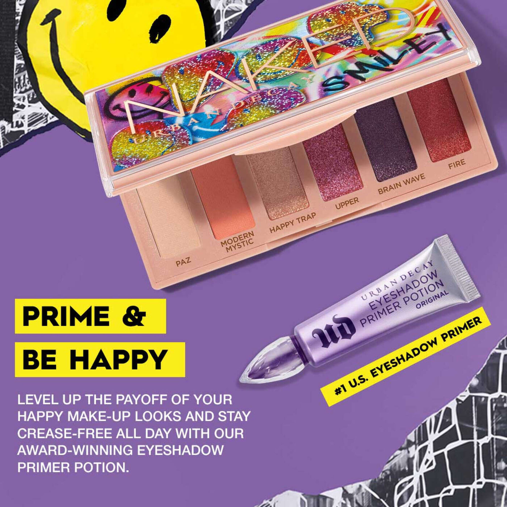 Paleta de Sombras Mini Smiley Mucho Happy