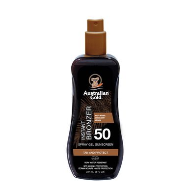 Tan and Protect Instant Bronzer Spray SPF50 Wells