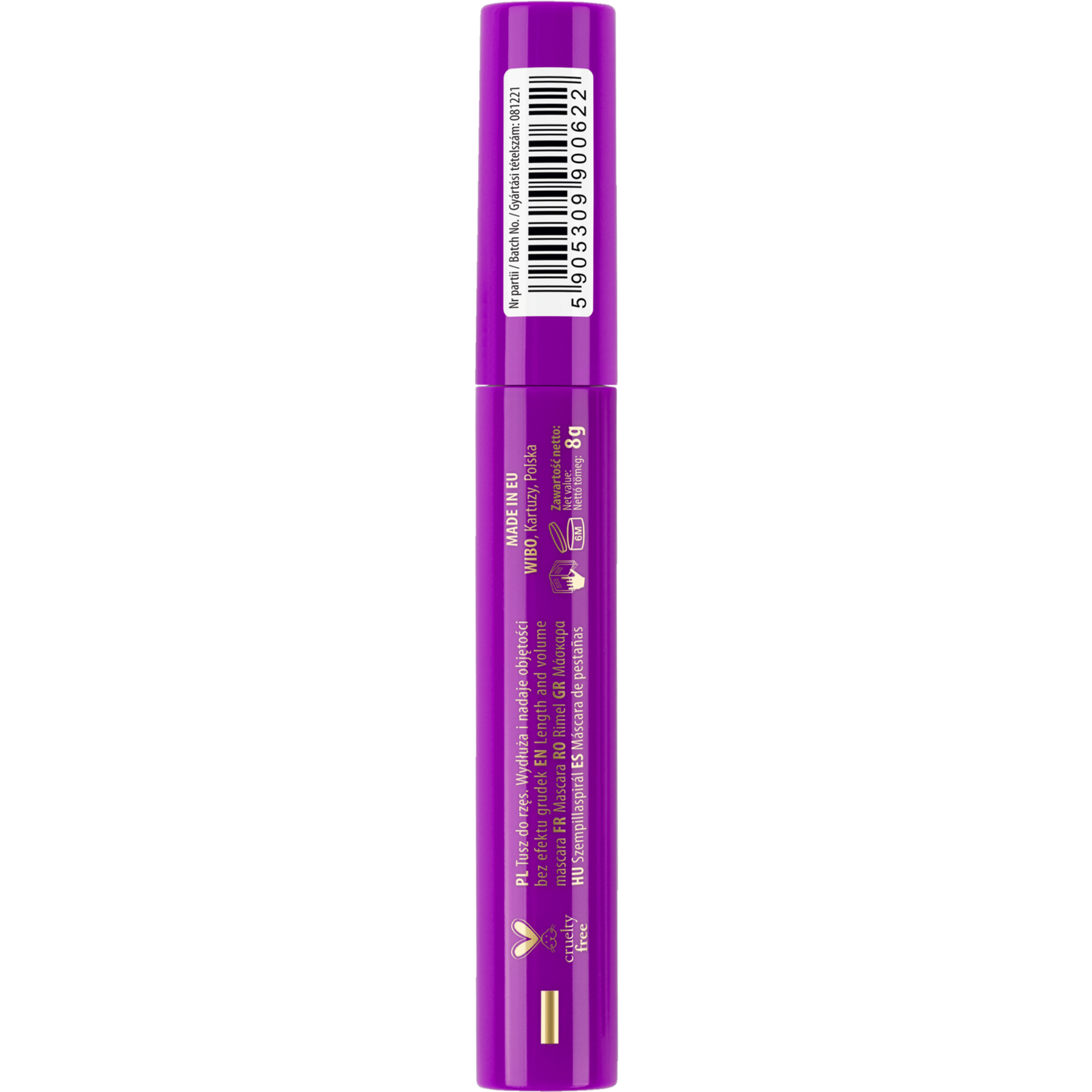 Máscara Pestanas Alongamento Romantic Lashes