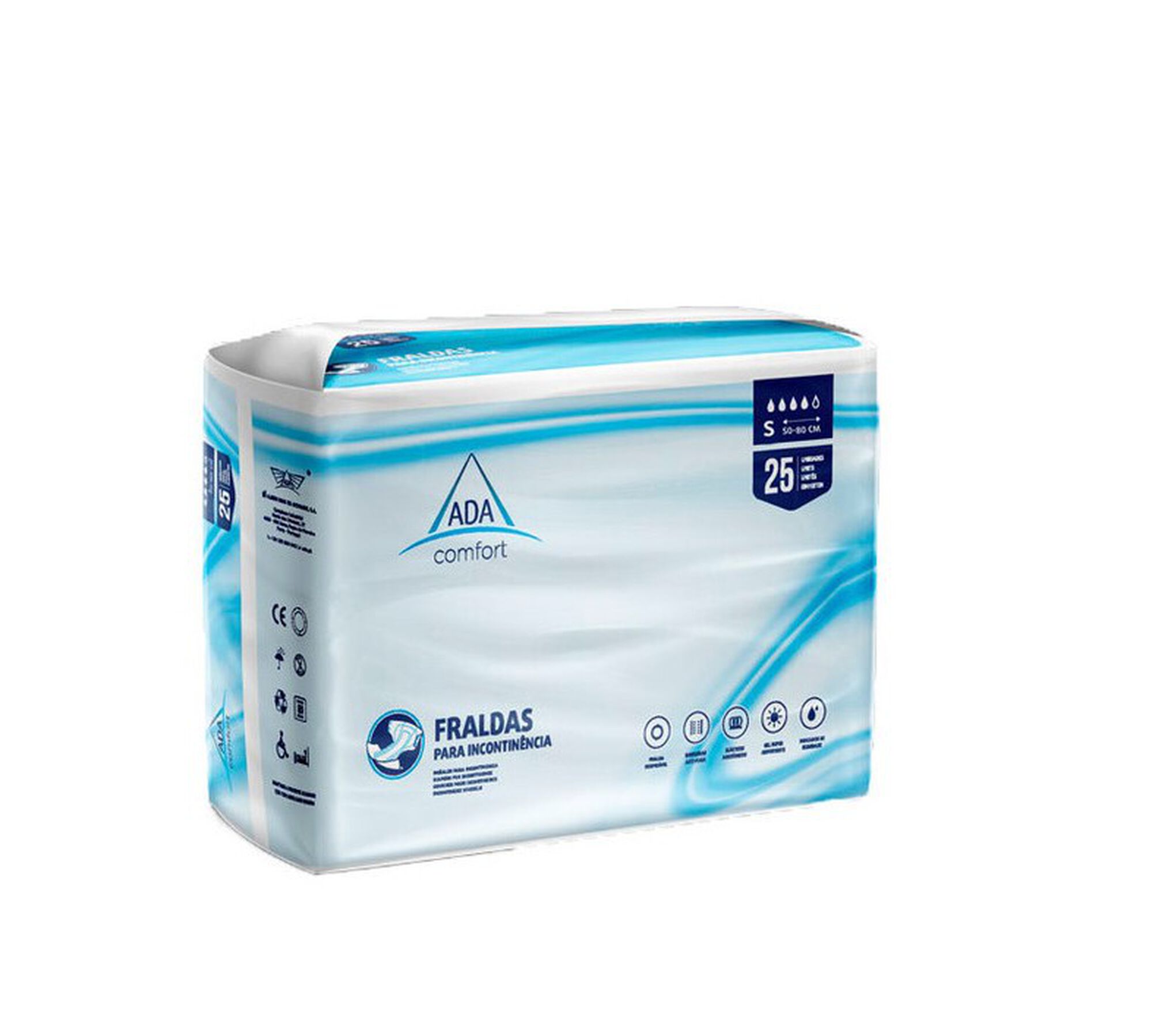FRALDA ADULTO TAM. S 25UN ADACOMFORT