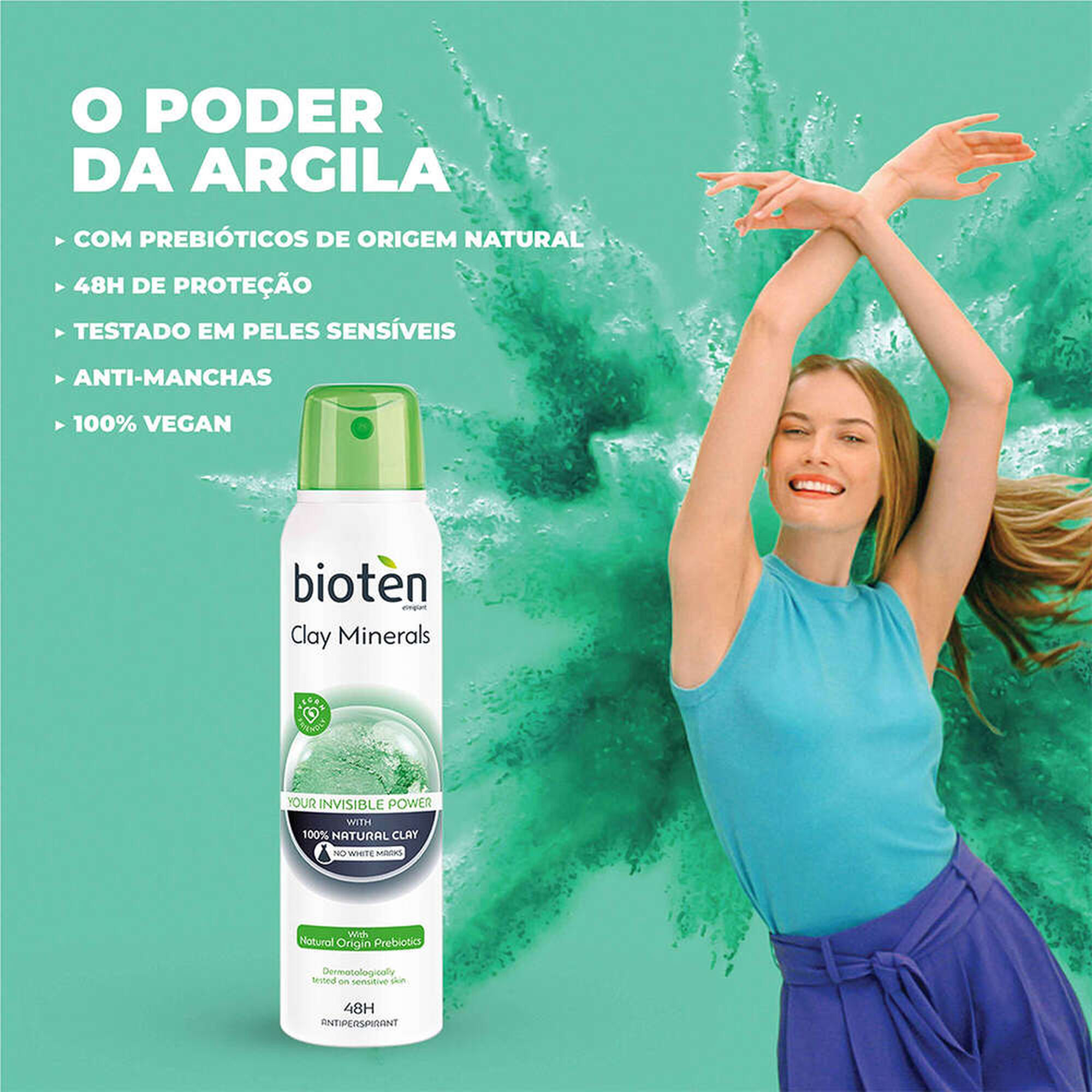 Deo Spray Clay Minerals