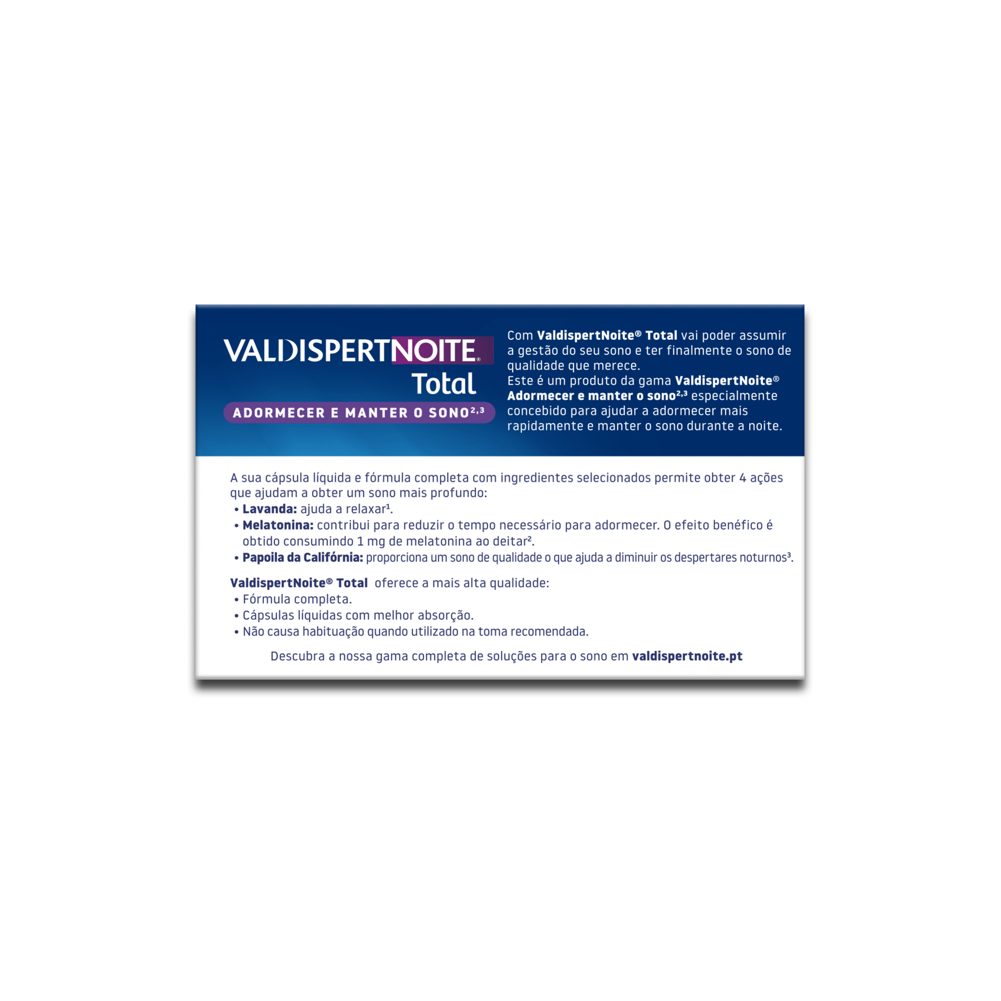 Suplemento para Manter Sono Valdispert Total