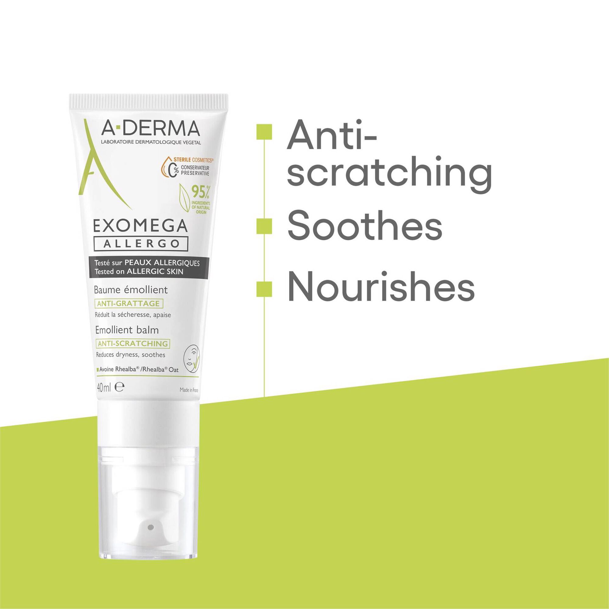 Exomega Allergo Emollient Balm