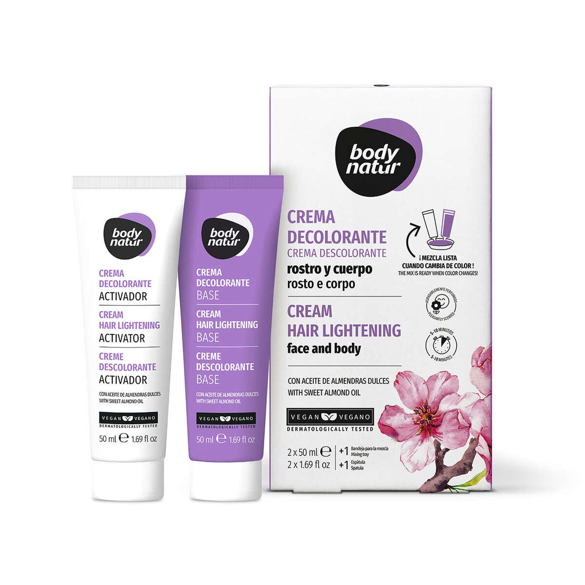 Kit Creme Descolorante Rosto e Corpo