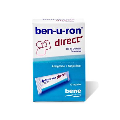 Ben-U-Ron Direct Saquetas 500mg Dor e Febre Wells