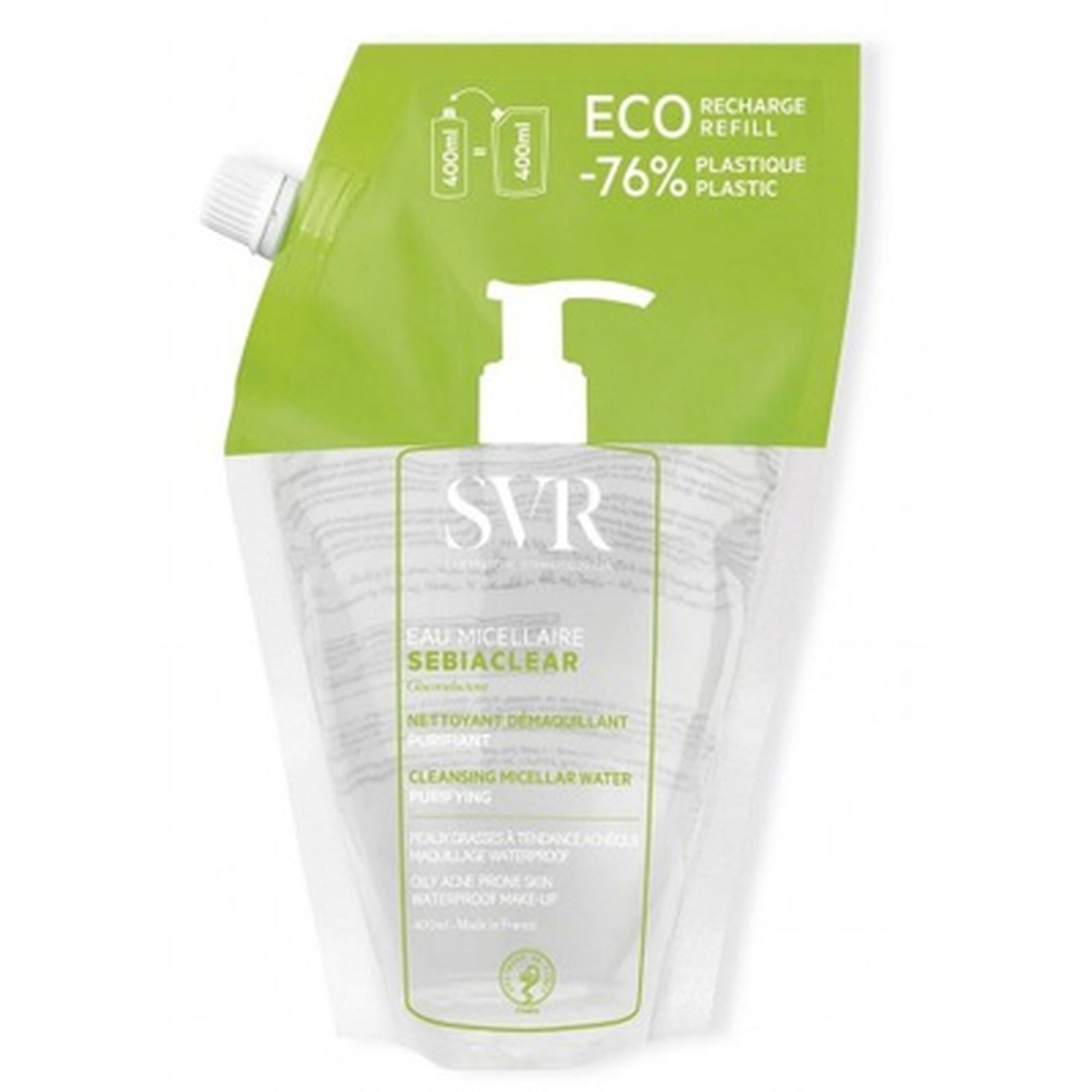 Sebiaclear Eau Micellaire Eco Recharge