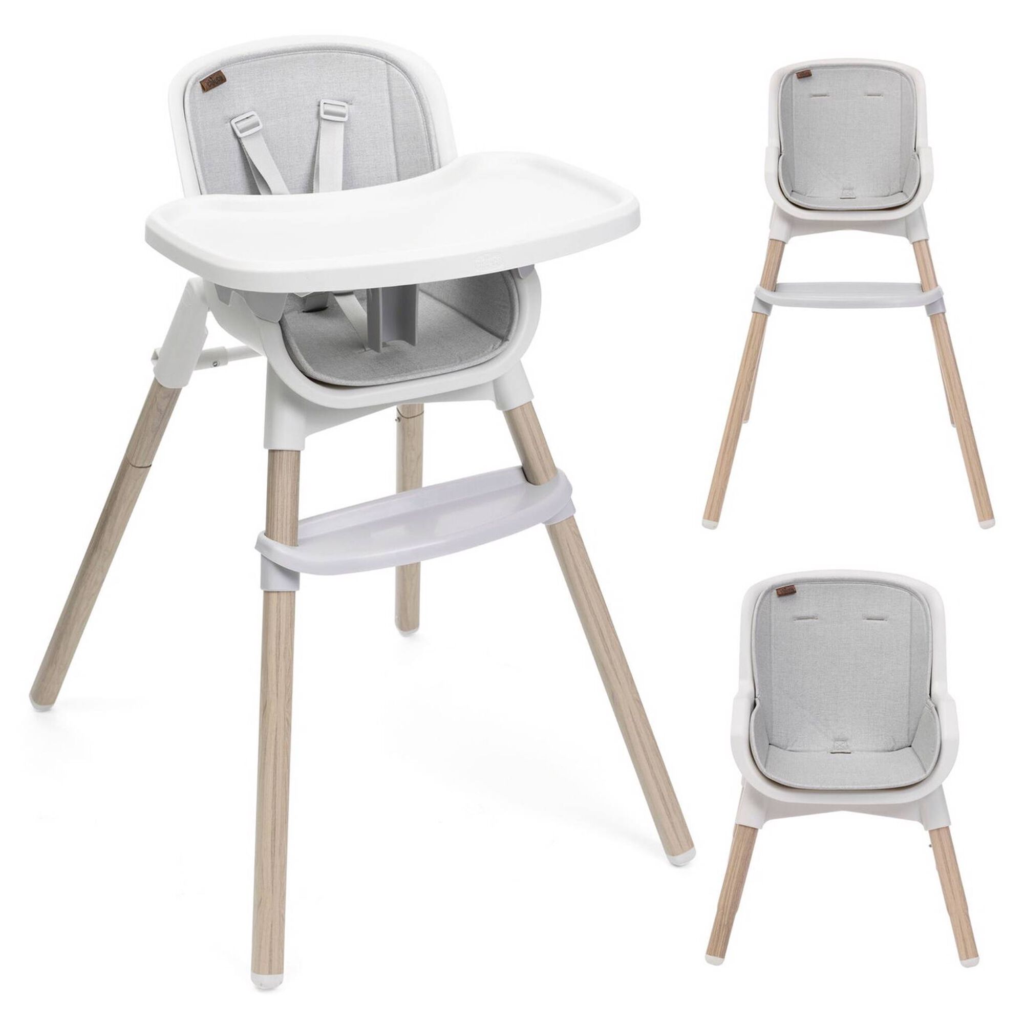 Cadeira Papa Zest Plus Wooden Grey