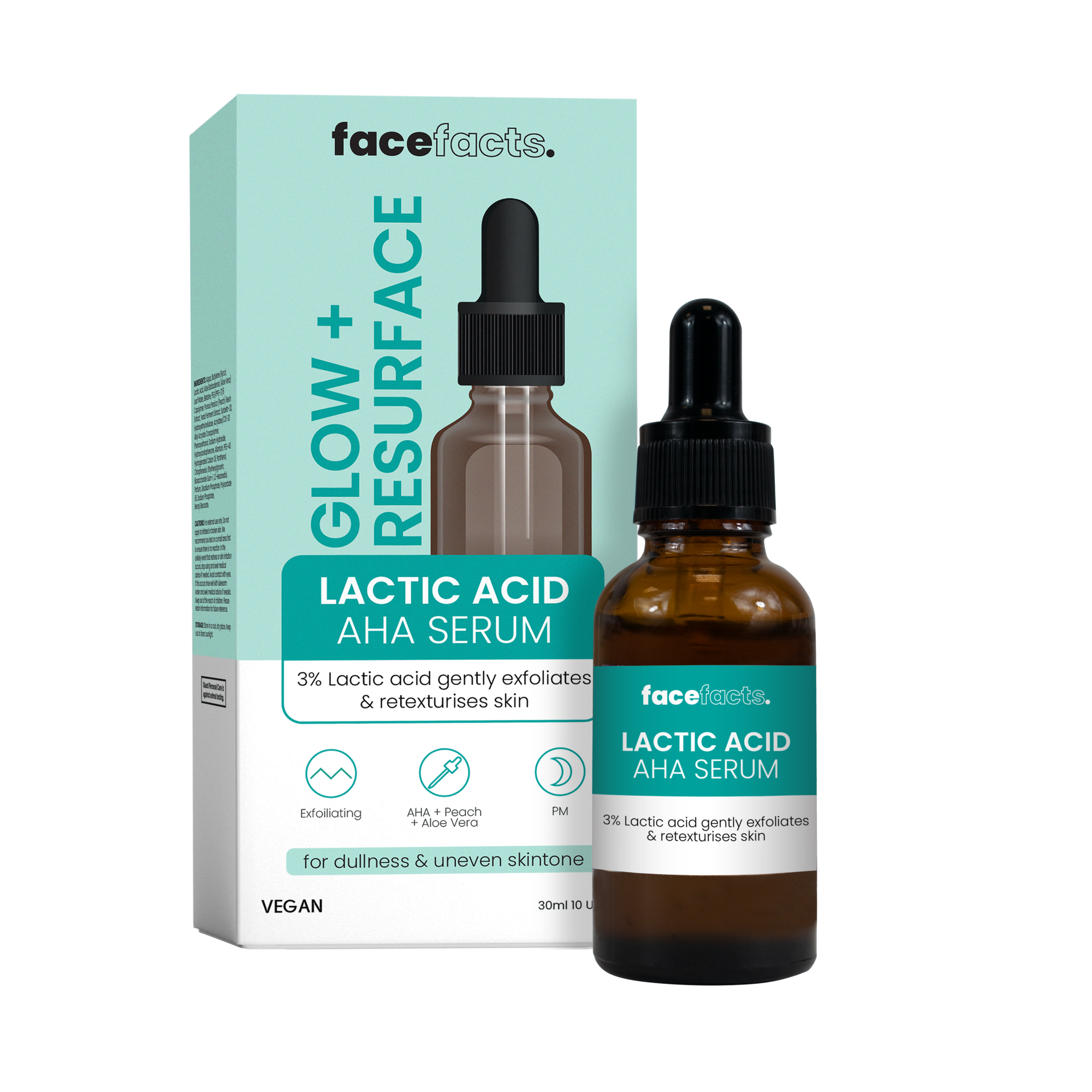 Glow + Resurface Lactic Acid Serum Ceramides