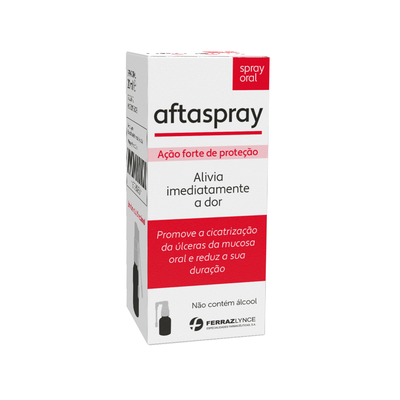 Aftaspray Via Oral Tratamento das Aftas