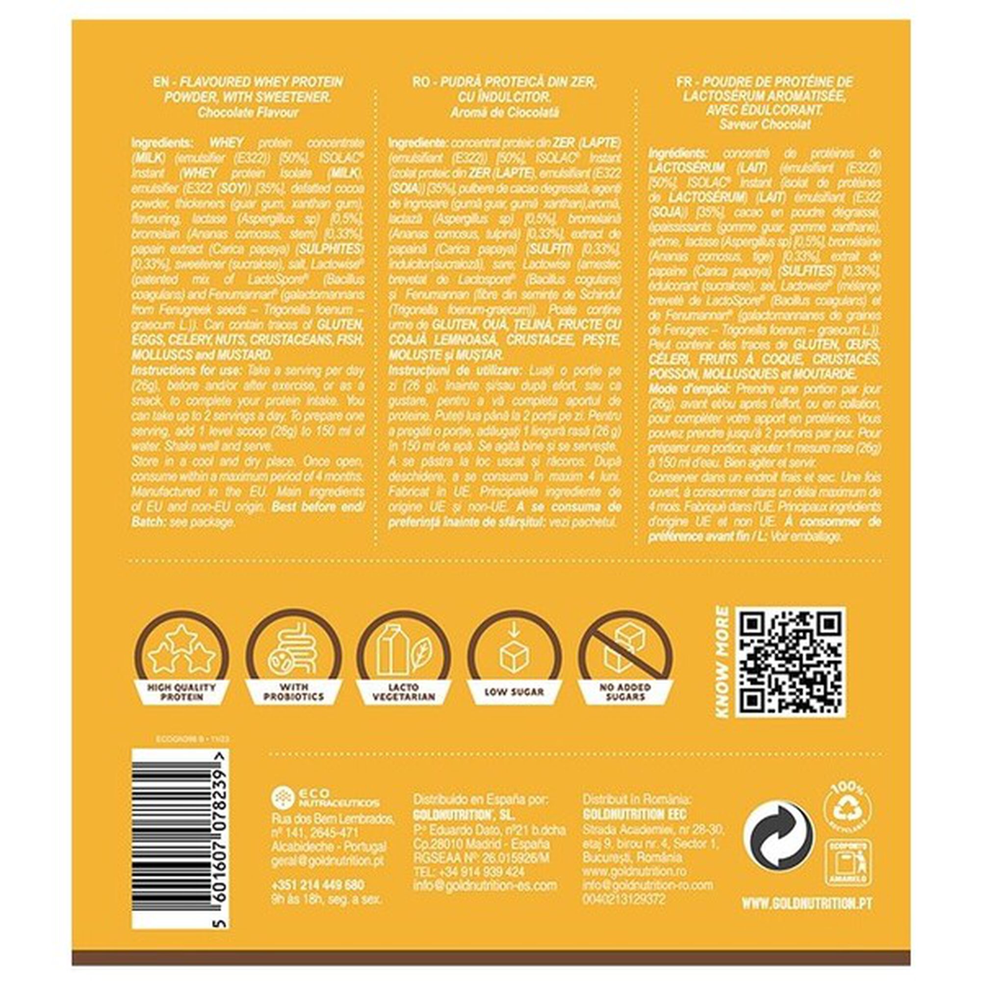 Proteína em Pó Sabor a Chocolate