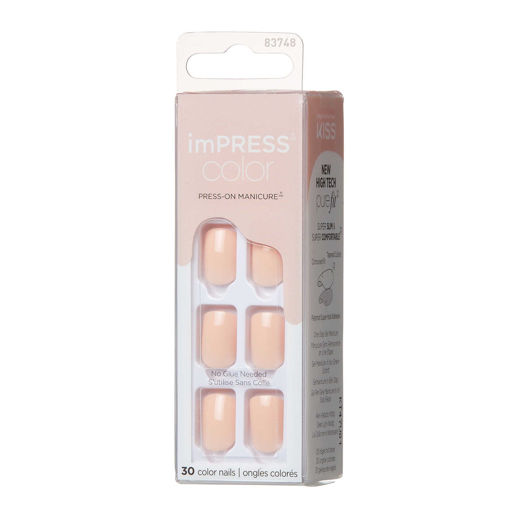 Unhas Postiças imPRESS Color Peevish Pink