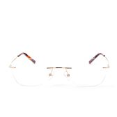 Armação Óculos Pure Titanium Dourado 03 Wells Image 2