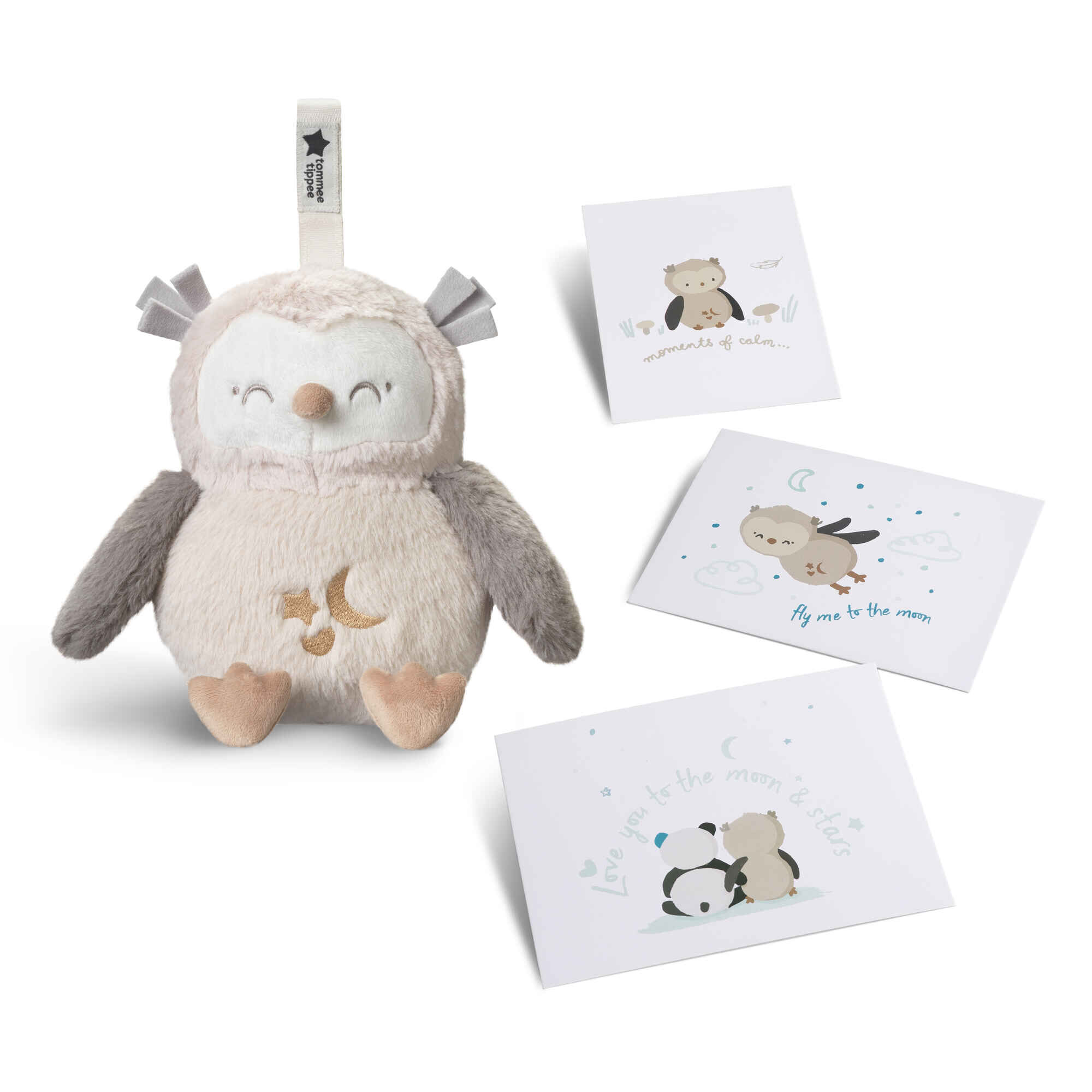 Peluche com Som e Luz Coruja Ollie The Owl
