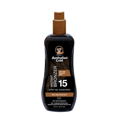 Spray com Bronzeador SPF15 Spray com Bronzeador SPF15