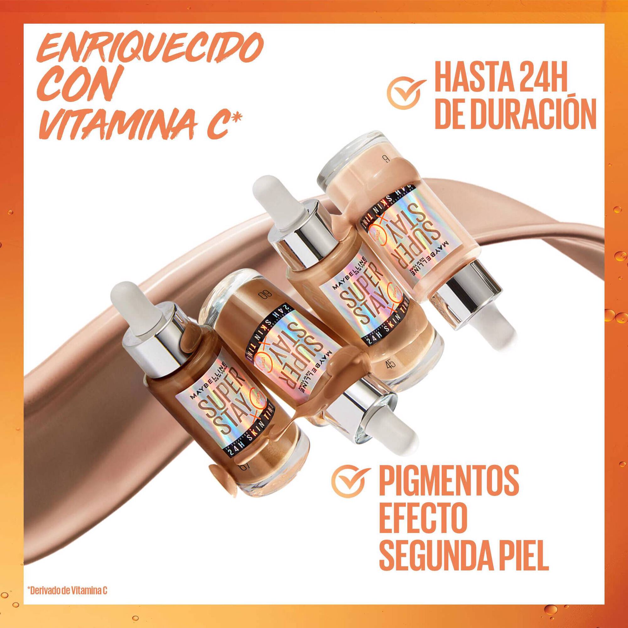 Base Líquida Super Stay 24H Skin Tint