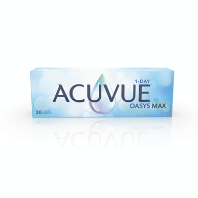 Lentes Contacto Diárias Acuvue Oasys 1Day Max Wells