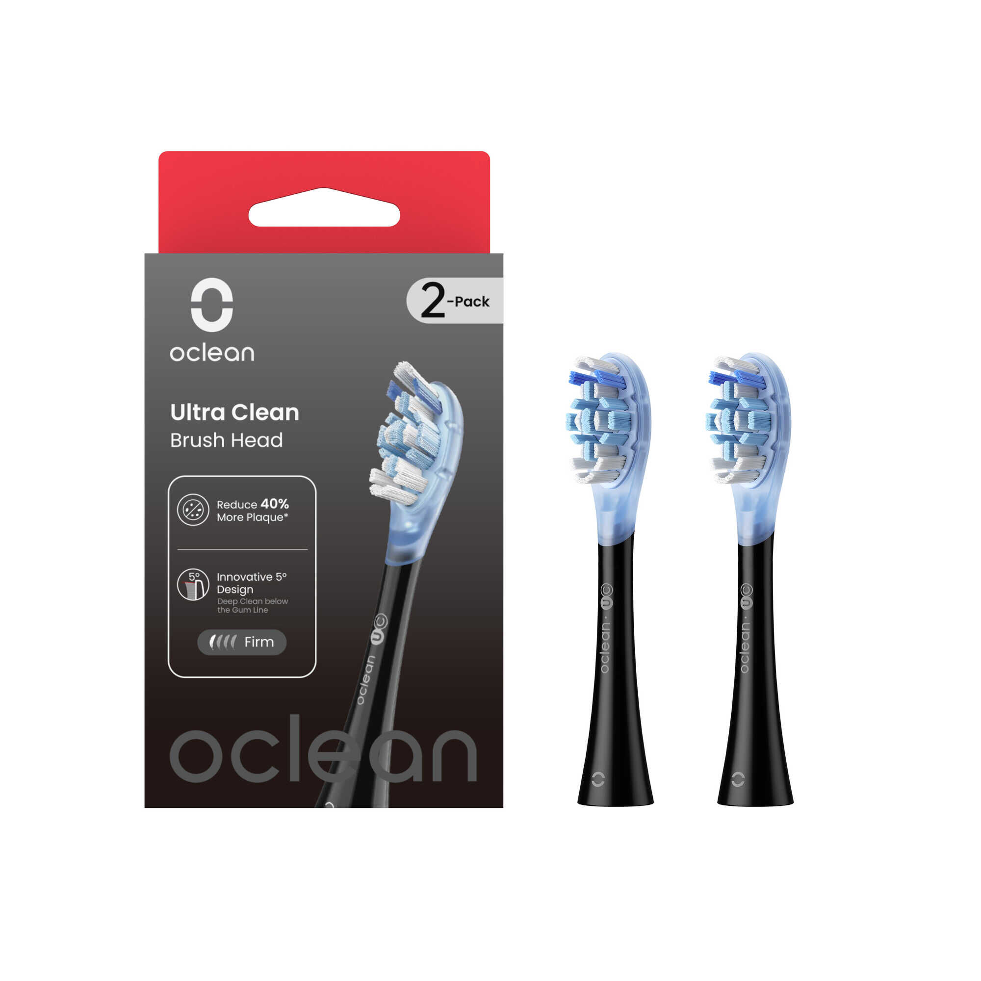 Recargas Escova Dentes Ultra Clean Black Oclean