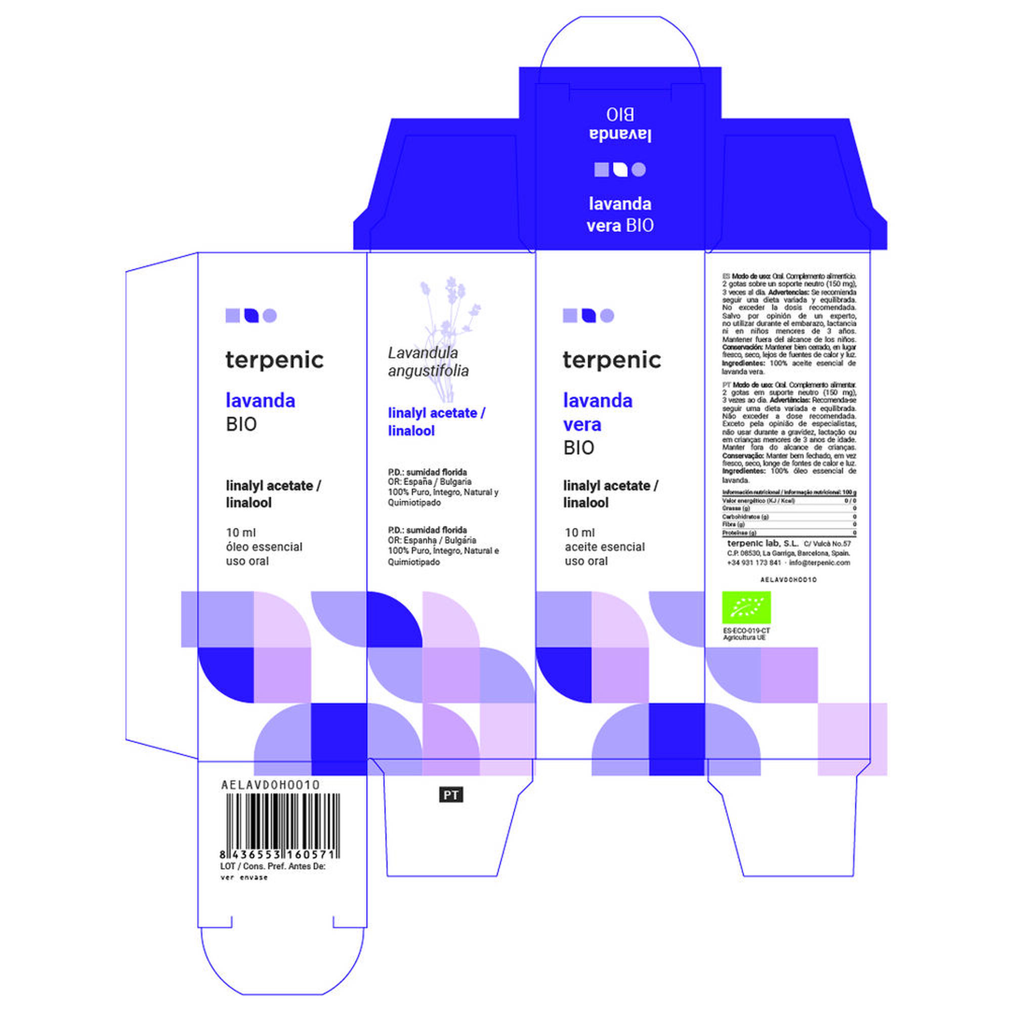 Óleo Essencial Lavanda Vera