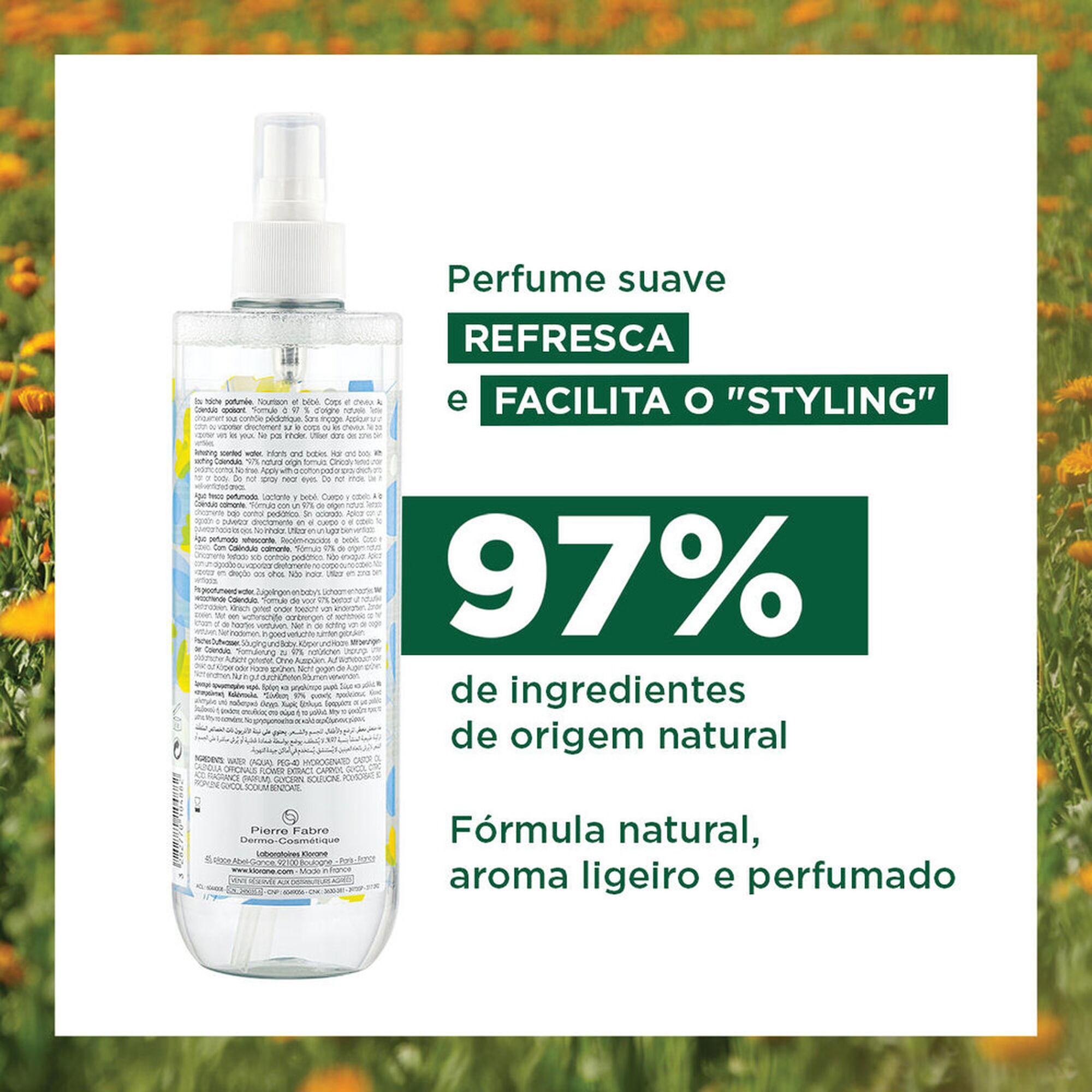 Bebé Refreshing Scented Water