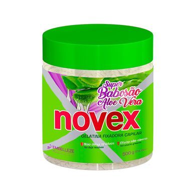 Gelatina Fixadora Super Babosão Aloe Vera Wells