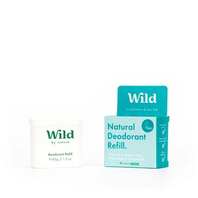 Natural Deodorant Refill Algodão Fresco Wells Image 1