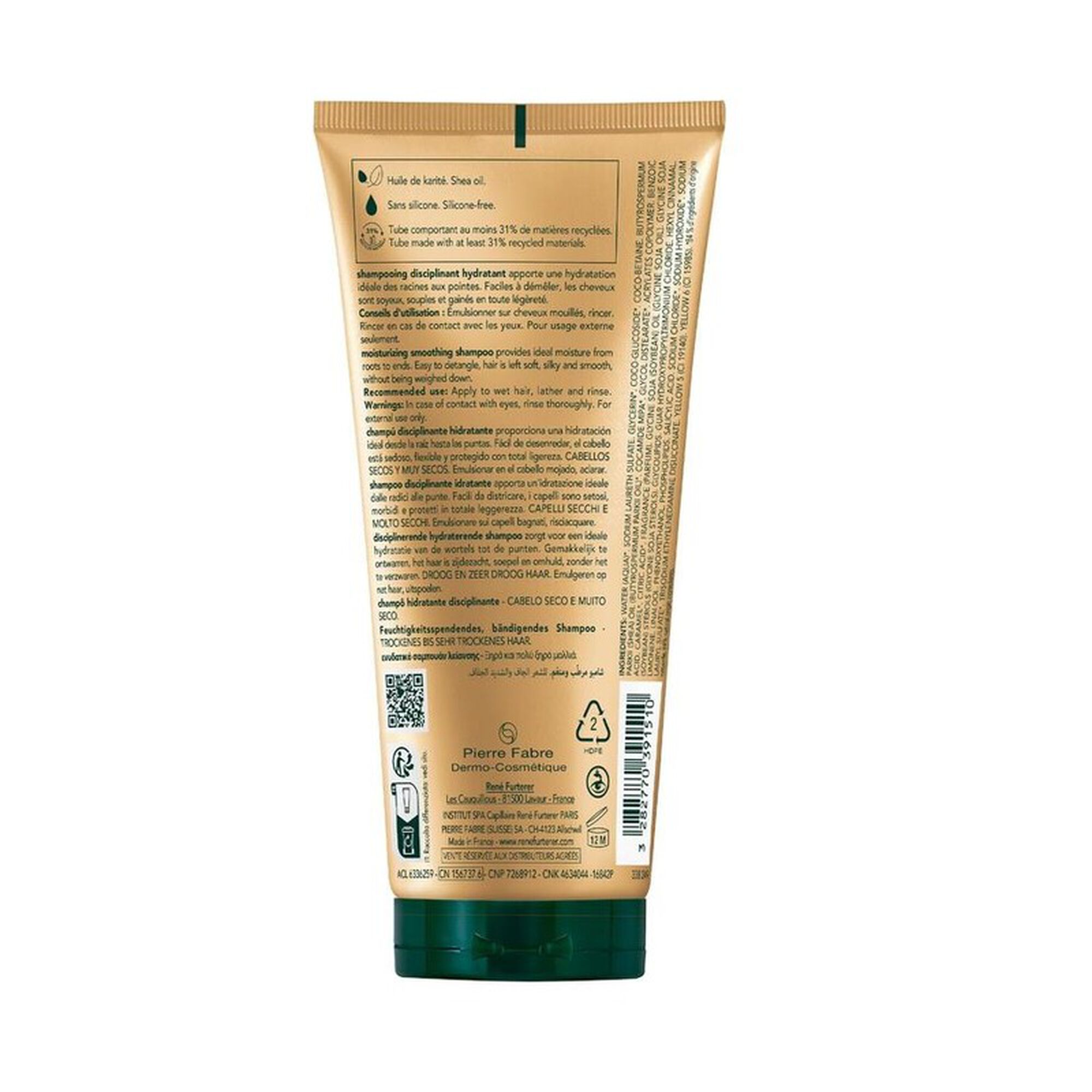 Sublime Karité Moisturizing Smooting Shampoo