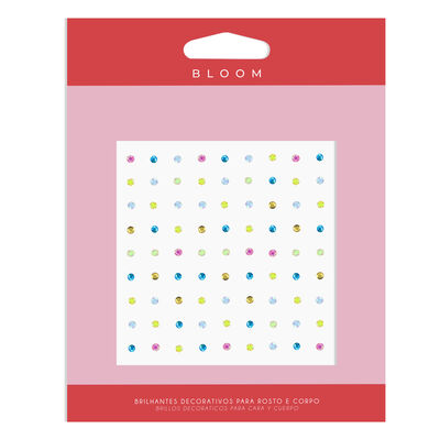 Autocolantes Coloridos Corpo e Rosto