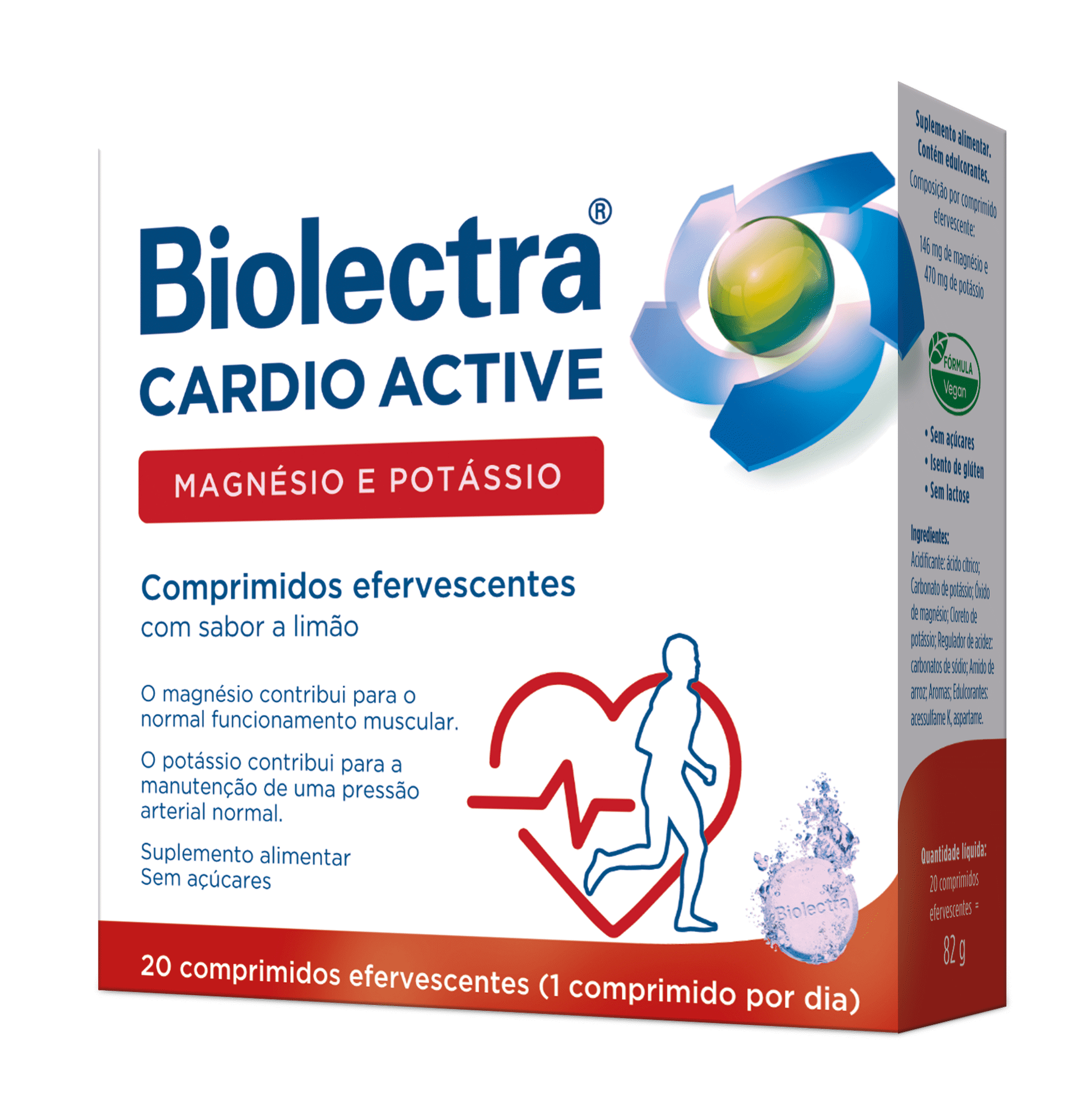 Cardio Active Magnésio e Potássio