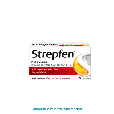 Strepfen Pastilhas Dor de Garganta Mel Limão Wells