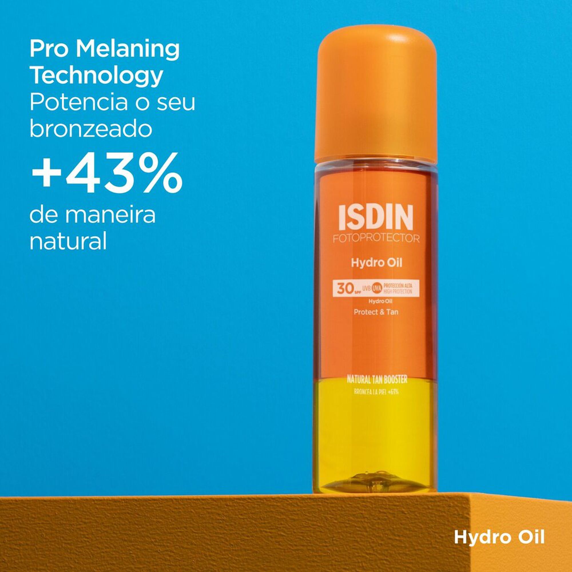 Protetor Solar Bifásico Bronze HydroOil SPF30