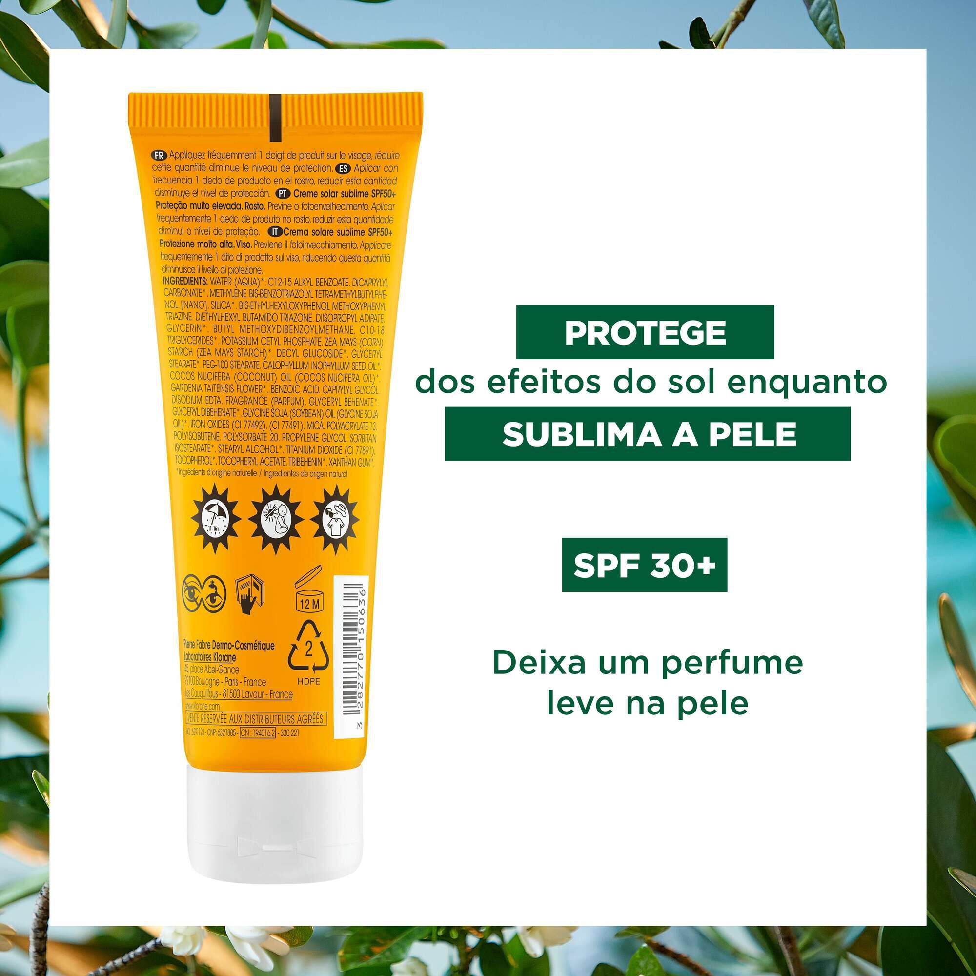 Protetor Solar de Rosto Sublimador SPF30