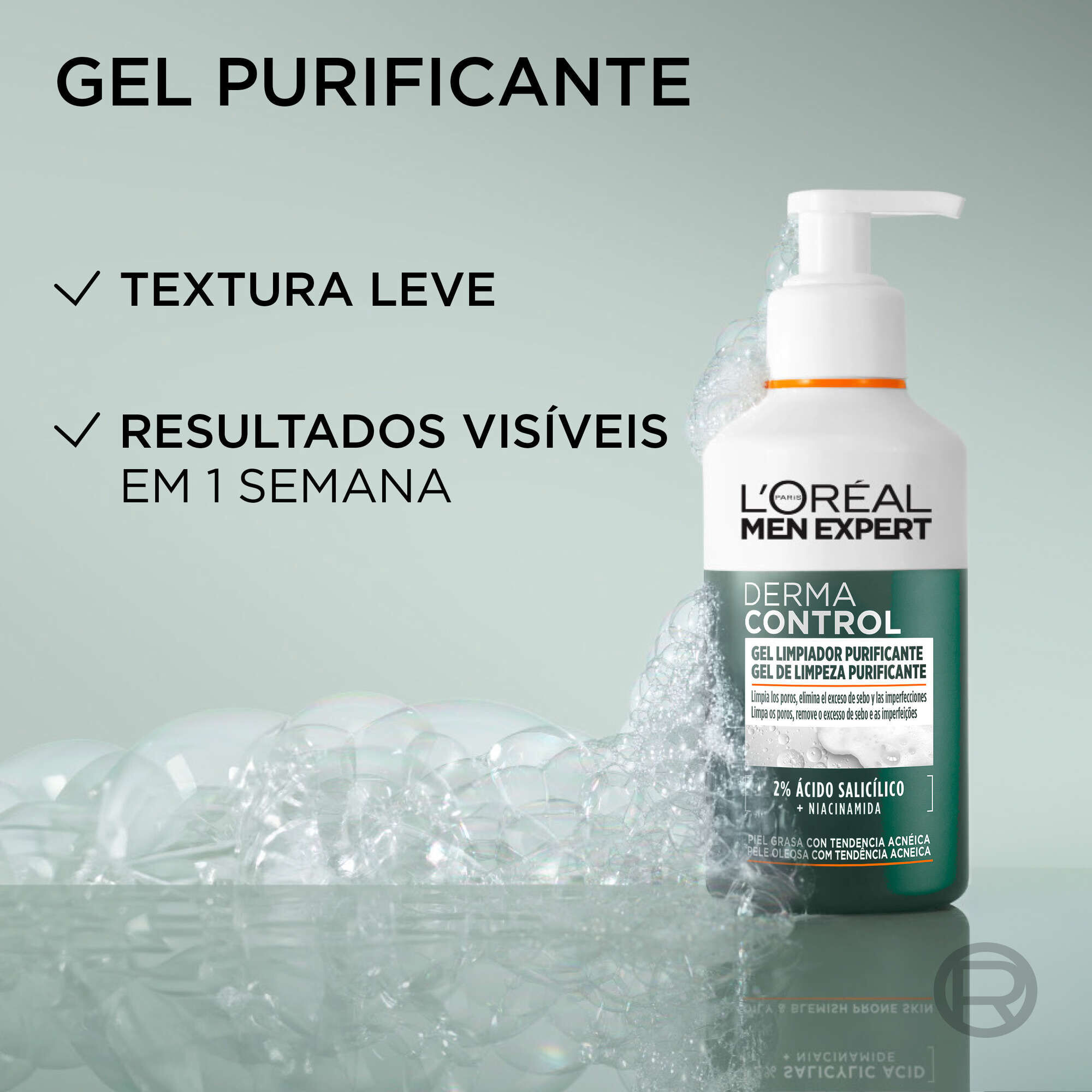 Derma Control Gel Limpeza Purificante