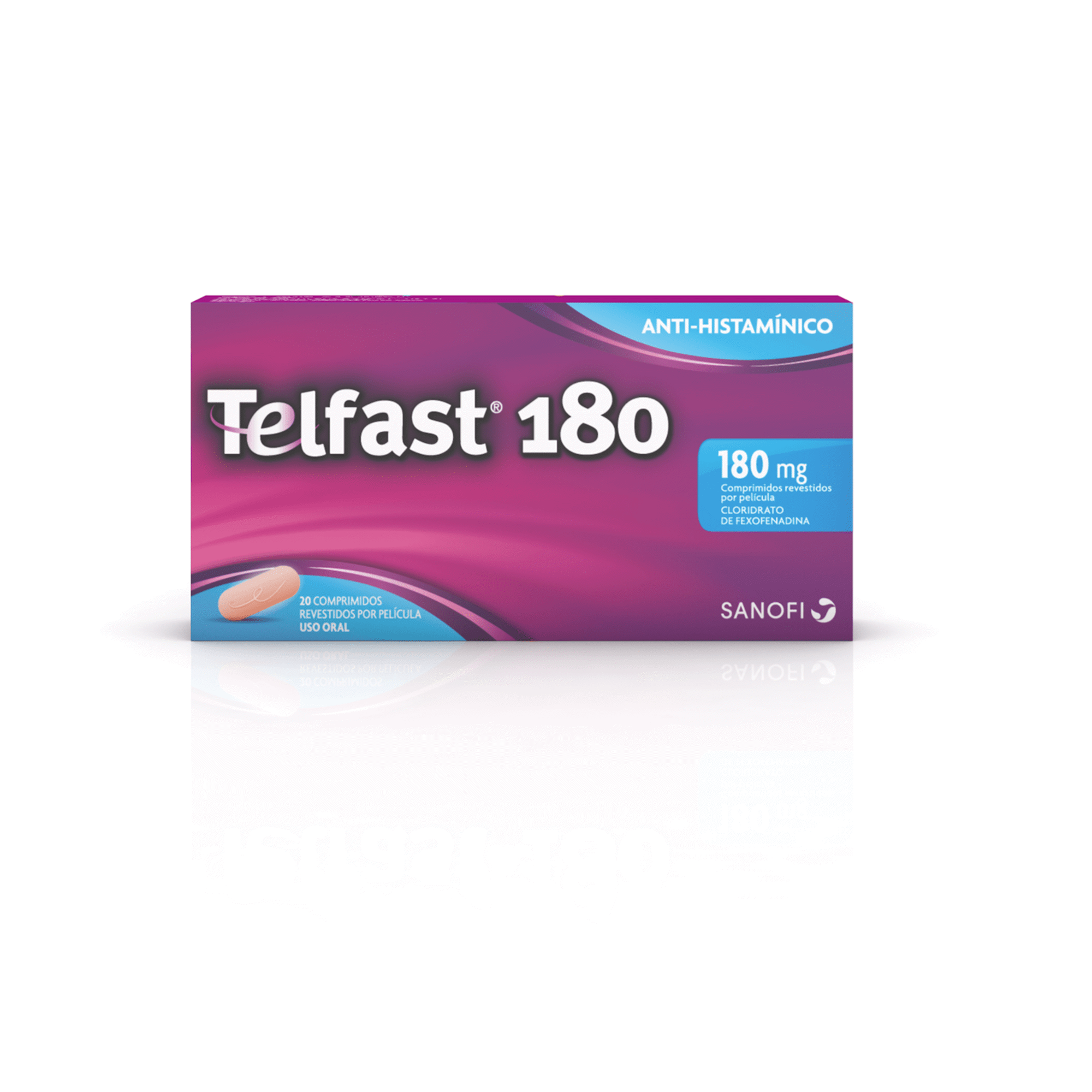 Telfast 180 Comprimidos Anti-histamínico